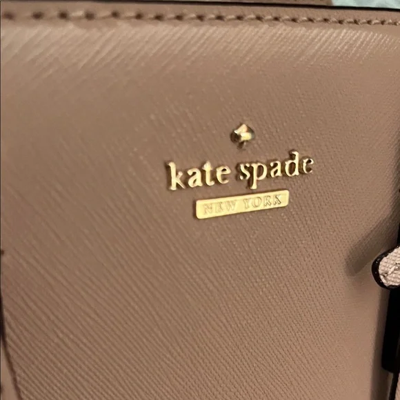 Kate Spade Cameron Street Hayden Pink Satchel /light pink black stripe - Picture 4 of 7